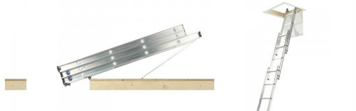 attic-ladder-3-section-aluminium folding aluminium attic ladder